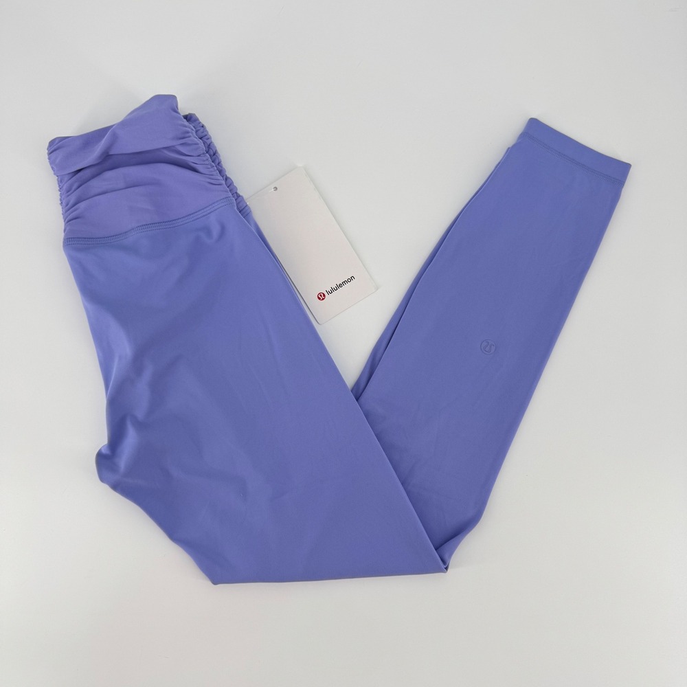 lululemon All it Takes Ruched-Waist Tight 25 Dusk Lilac Nulu Leggings LW5IK1S 6